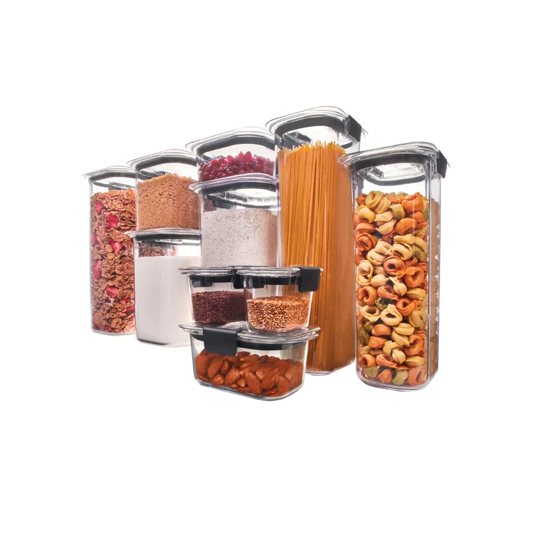 10-Piece Rubbermaid Brilliance Pantry Airtight Food Storage Containers w/ Lids