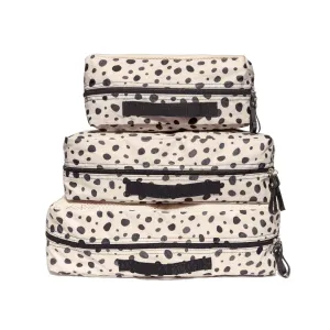 3 Piece Packing Cube Set Cheetah Spot