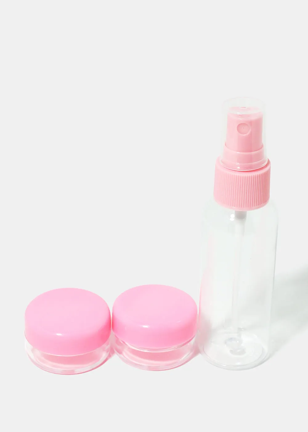 3-Piece Travel Spray Bottle & Jar Set