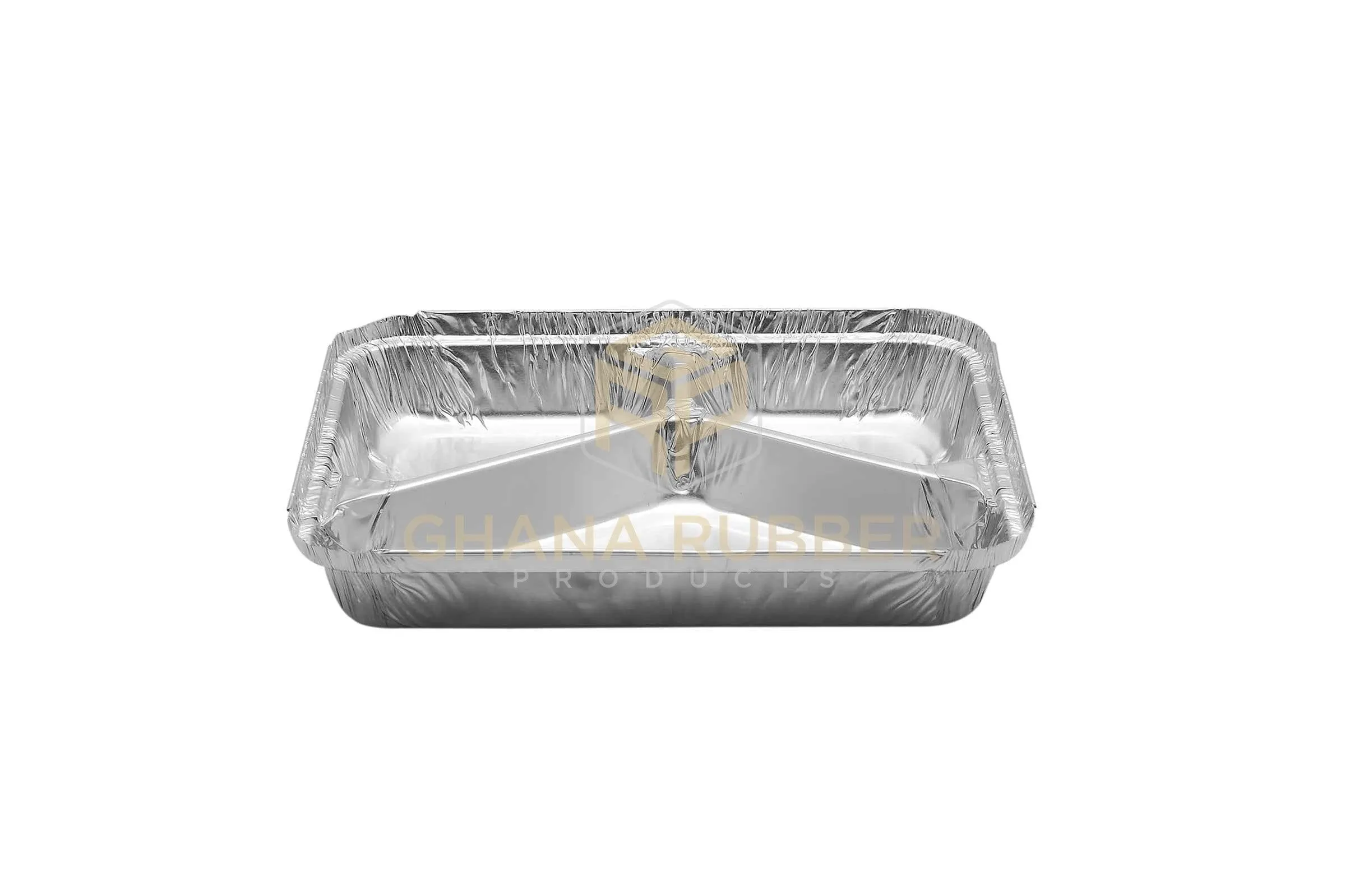 3-Section Aluminium Foil Food Containers   Lids (850ml)