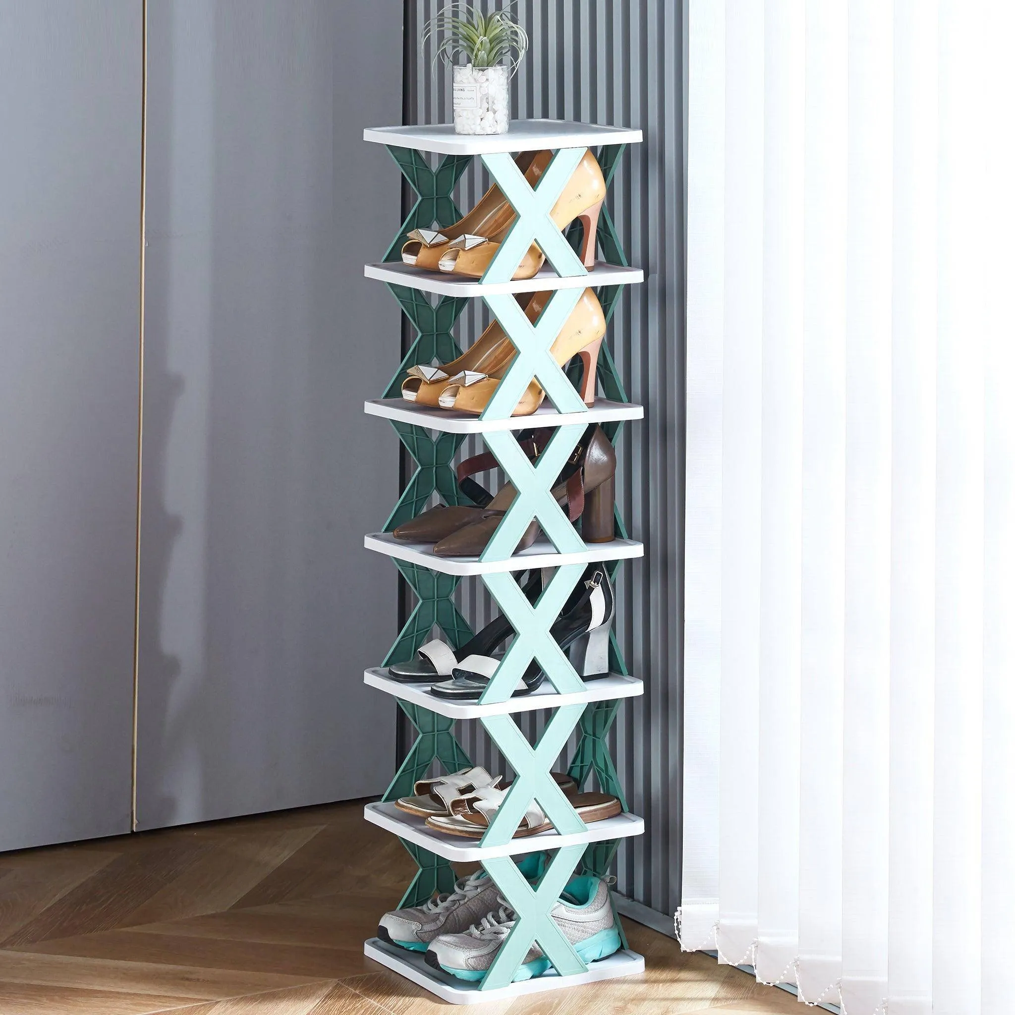 3 Tier Shoe Rack Stand Organizer Detachable Storage - KJZ3192