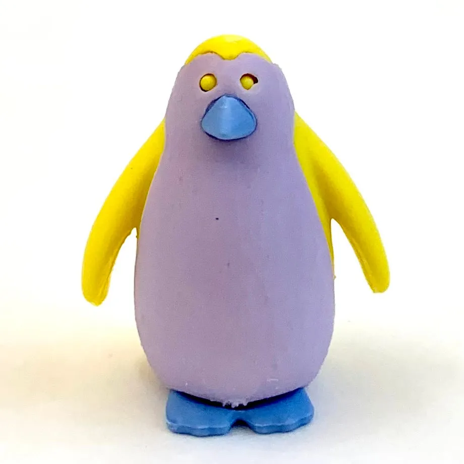 38459 Iwako Colorz Penguin -12 sets of 5 Erasers