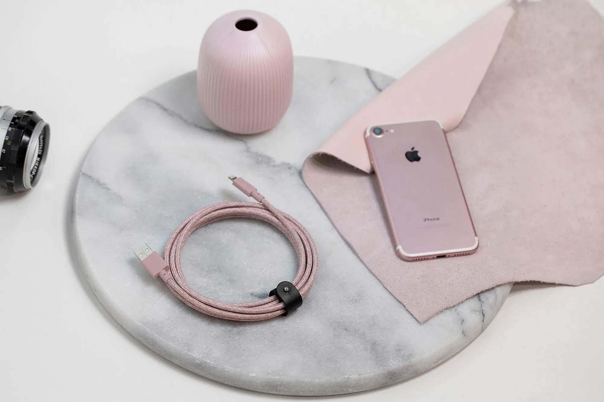 3m Lightning Belt Cable (Rose)