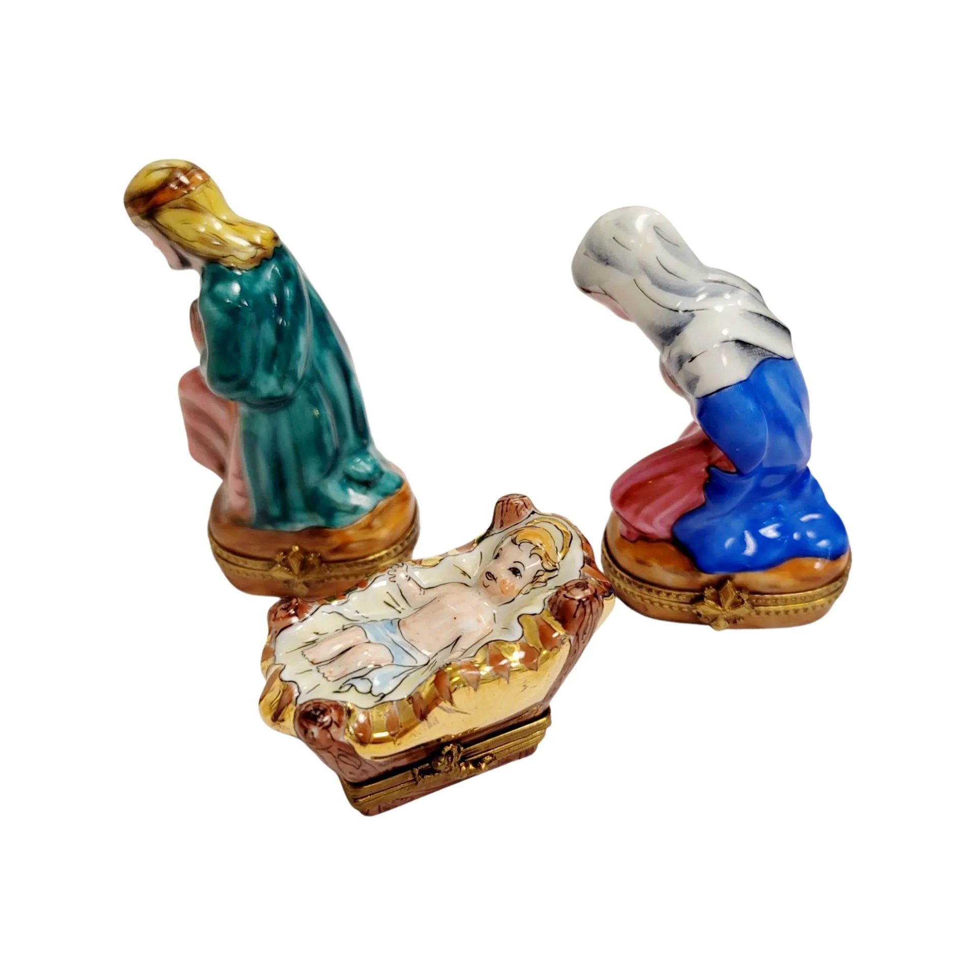 3pc Nativity Set - Mary, Joseph, Baby