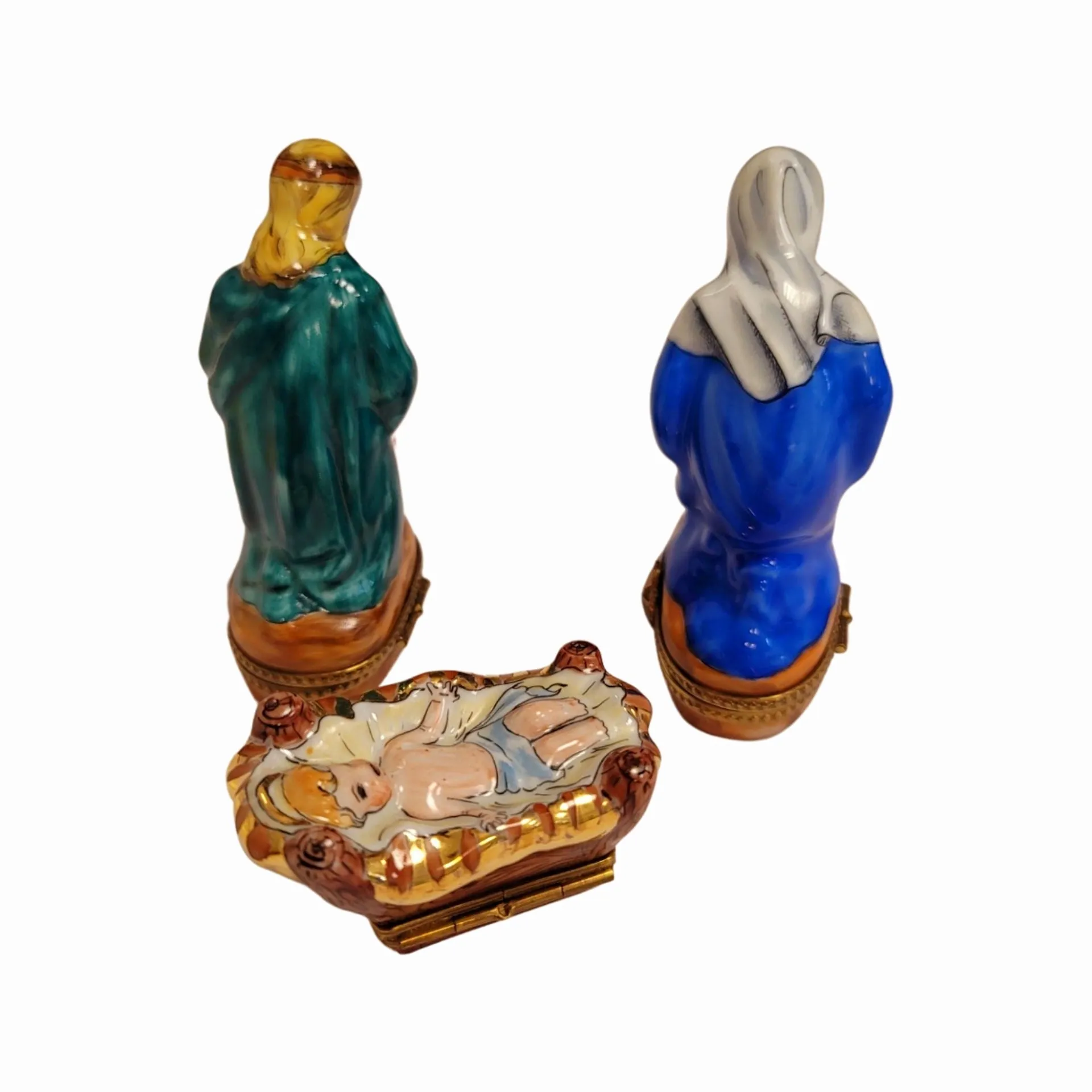 3pc Nativity Set - Mary, Joseph, Baby