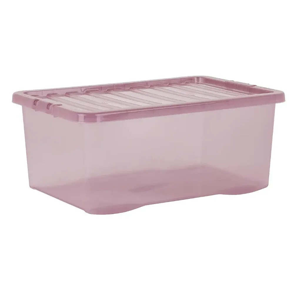 45L Storage Box - Dusky Orchid Colour