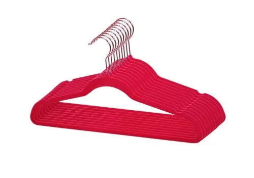 50 Pcs Velvet Hangers, Slim Antislip, Non-slip Hangers