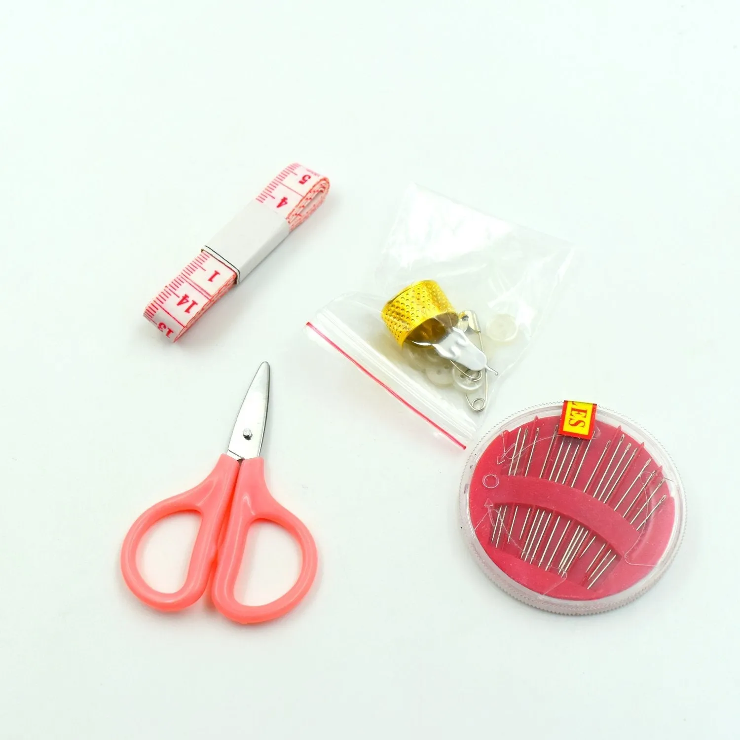 6045 Heart-Shaped Sewing Box Multi-Functional Convenient Sewing Tools