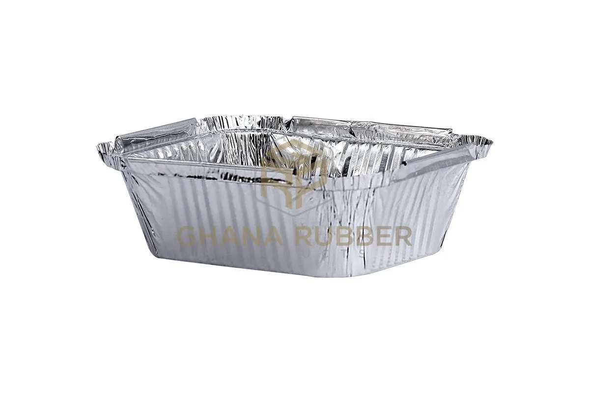 Aluminium Foil Food Containers   Domed Plastic Lids 8342 (525ml)