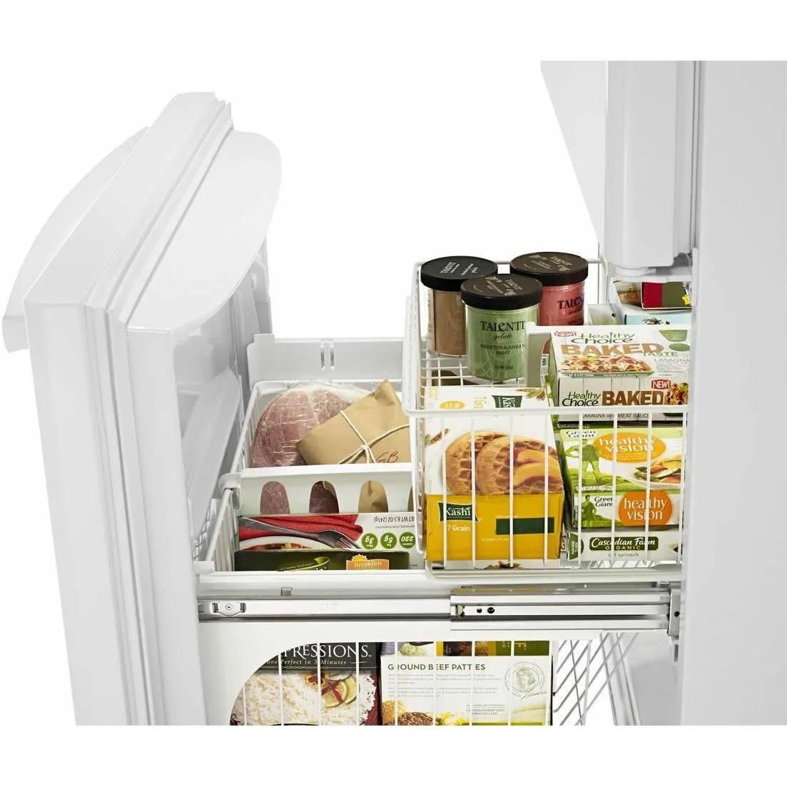 Amana 33in 22cu.ft. Bottom Mount Freezer Refrigerator ABB2224BRW