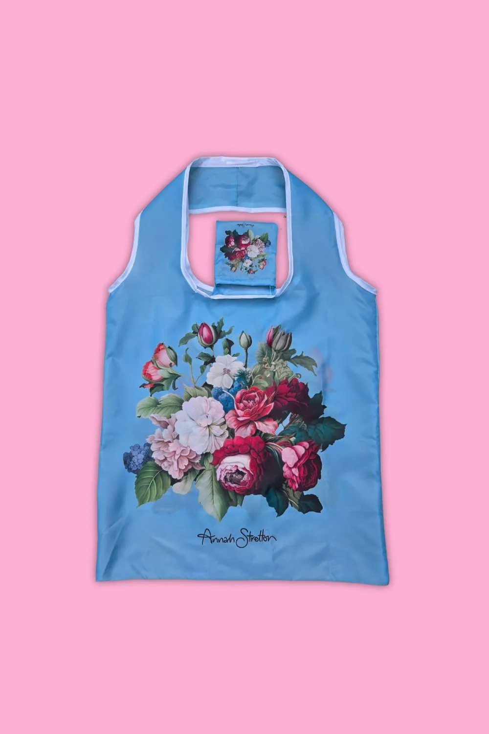 AS Reusable Bag - Aqua J'Adore Roses