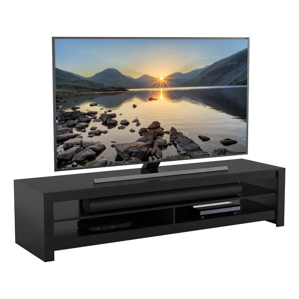 AVF Calibre 1.8M TV Stand - Black Oak | CA180RBO