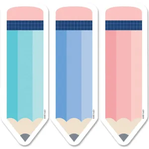 Calm & Cool Pencils 6in Designer Cut Outs