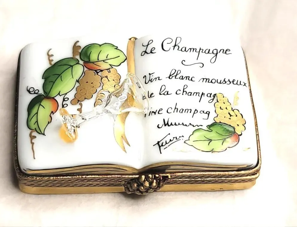 Champagne Book Wine