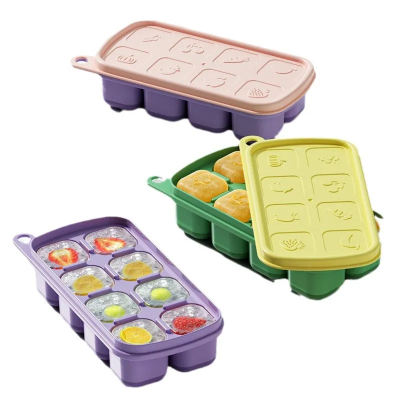 Creative Refrigerator Homemade Ice Cube Food Grade Refrigerated Ice Tray Supplementary