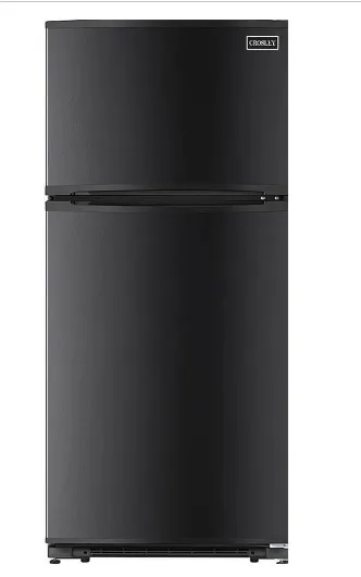 Crosley 18 Cu. Ft. Black Top Mount Refrigerator