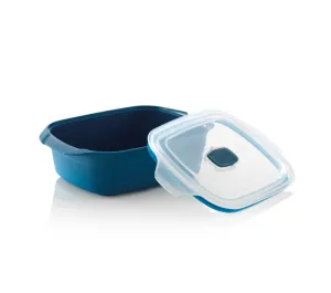 Décor Delish Oblong Food Container – 1L (Blue)