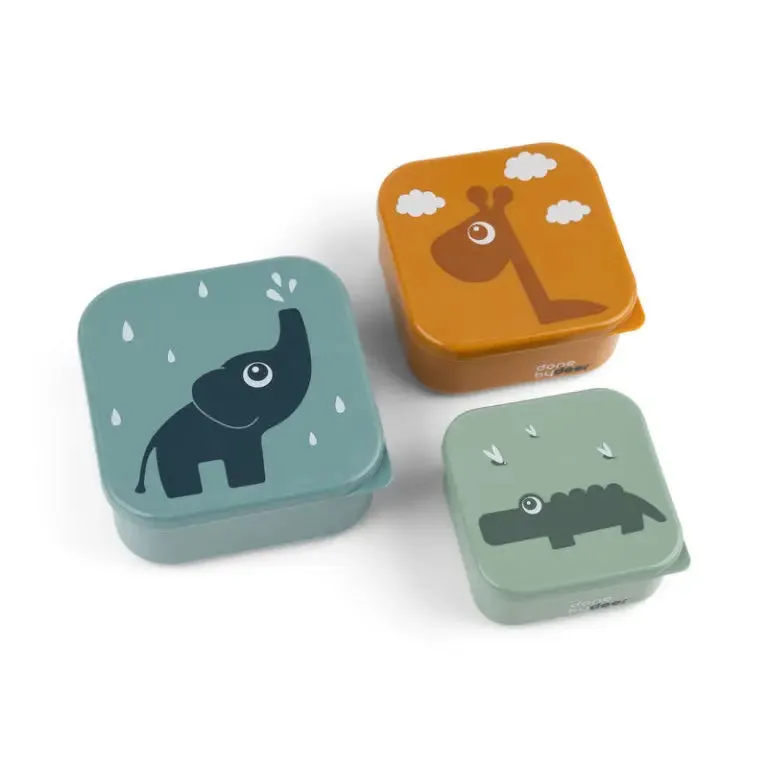 Deer Friends Snack Box | Set 3 Pcs