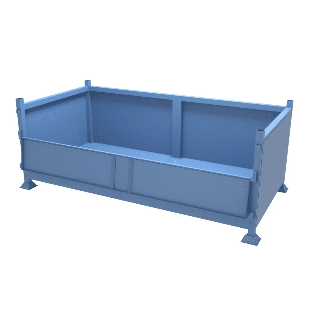 Extended Stillage Bins, Available With Drop Door