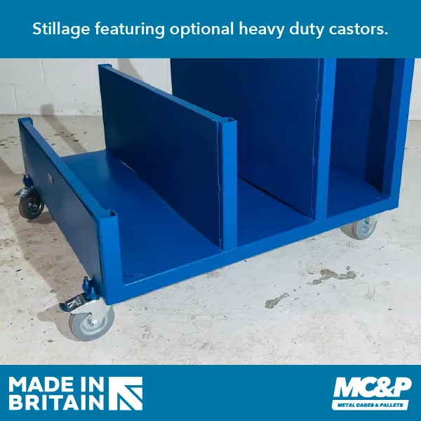 Extended Stillage Bins, Available With Drop Door