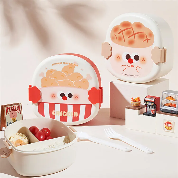 Food Shaped Cute Lunch Box | Fried Chicken