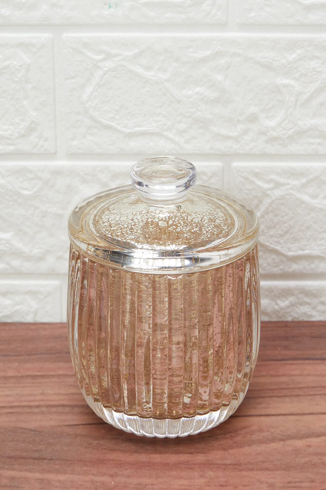 Gold Mercury Cotton Jar