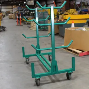 Greenlee 668 Mobile Conduit and Pipe Rack - Reconditioned