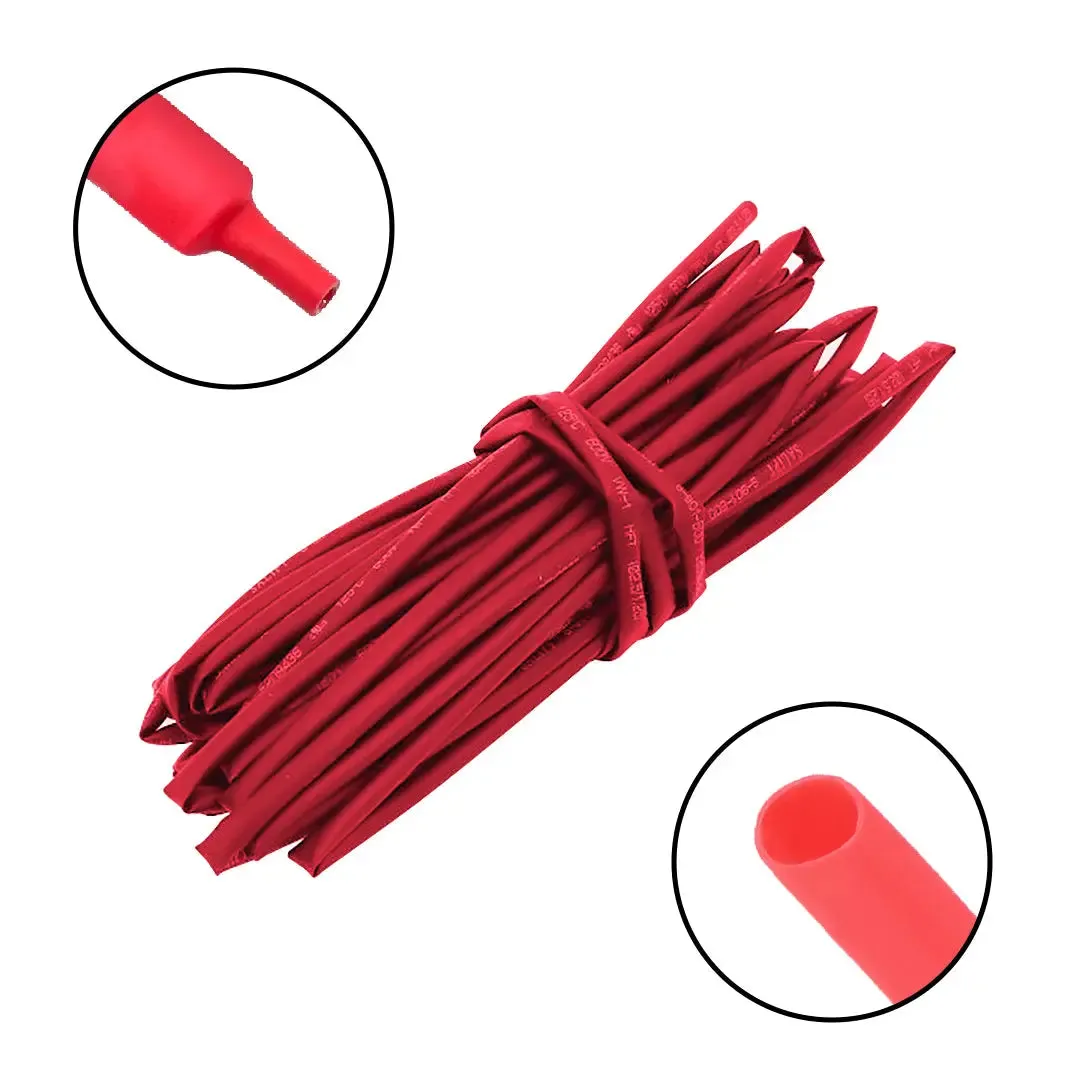 Heat Shrink Sleeve 2mm Red 1meter.