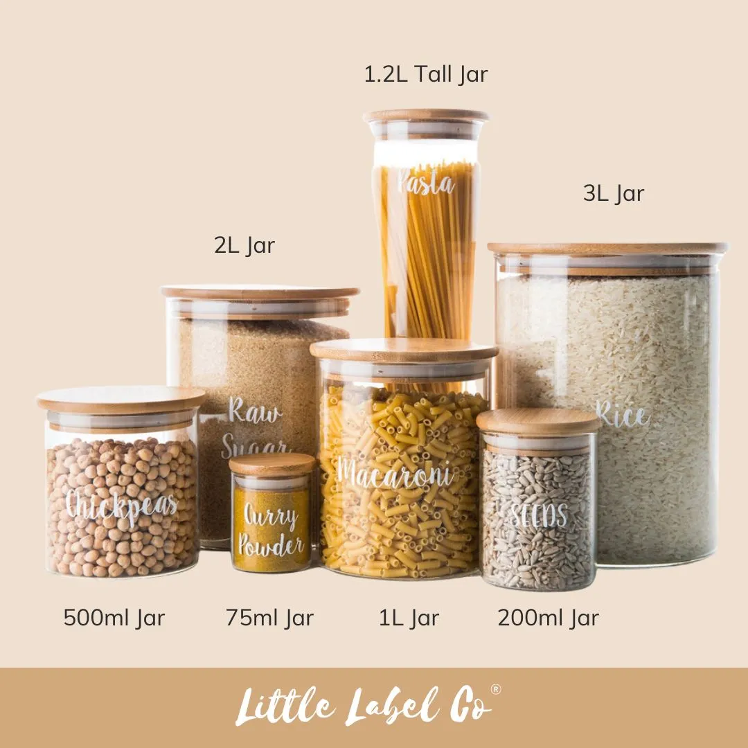 Herb & Spice Jars Large - 200ml