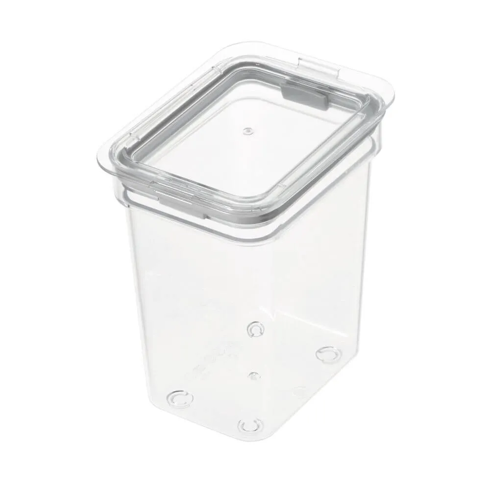 iDesign Pantry Container with Clear Lid Small Tall