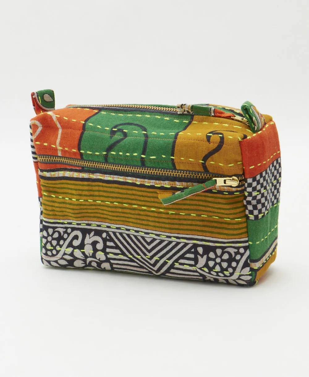 Kantha Medium Toiletry Bag - No. 240718