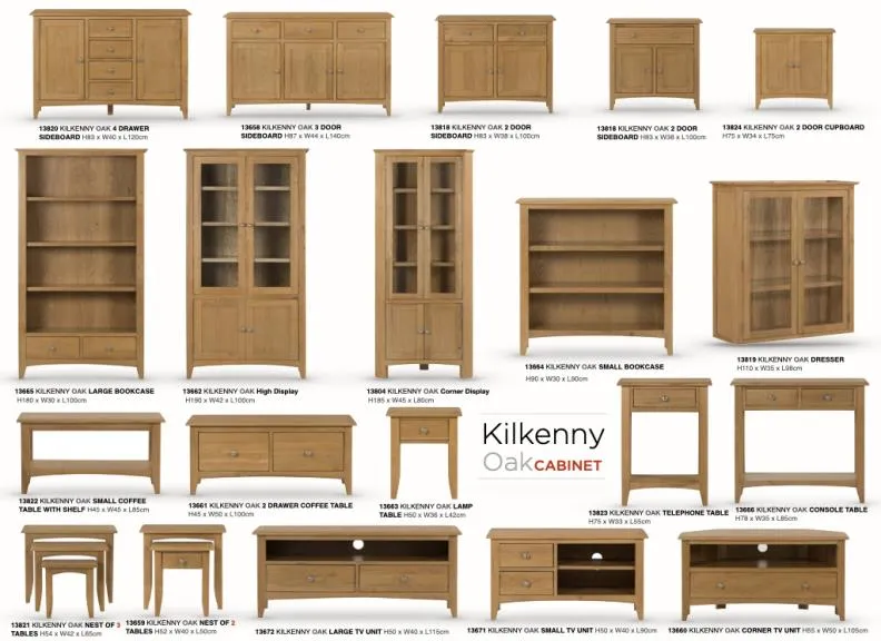 Kilkenny Oak Small TV Stand