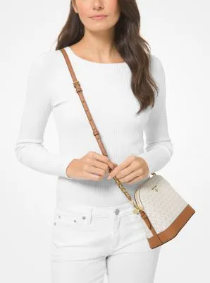 Large Logo Dome Crossbody Bag