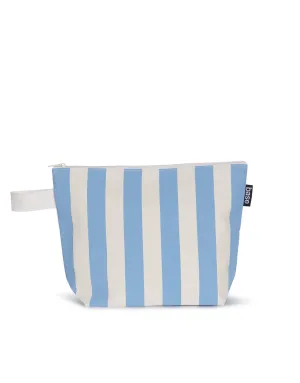 Large Stash Base Pouch - Powder Blue Stripe