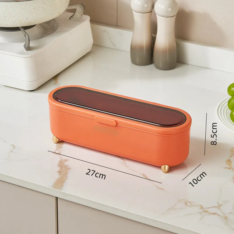 Light Luxury Plastic Compartment Seasoning Box