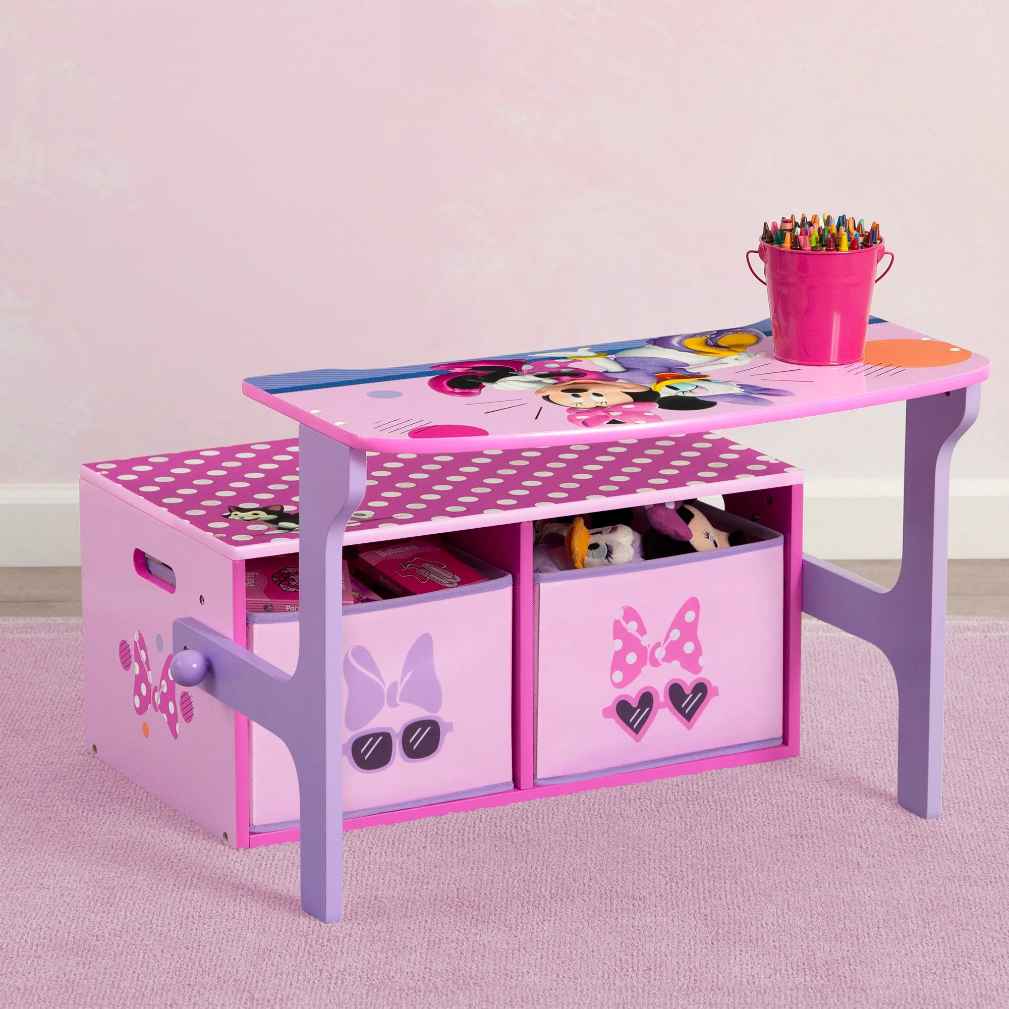 Minnie Mouse 2-in-1 Activity Bench and Desk