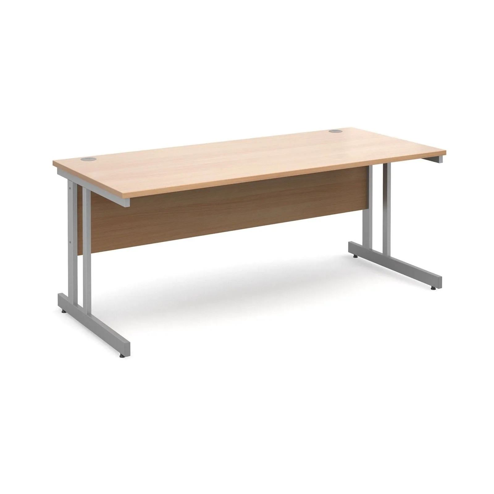 Momento cantilever leg straight desk 800 deep