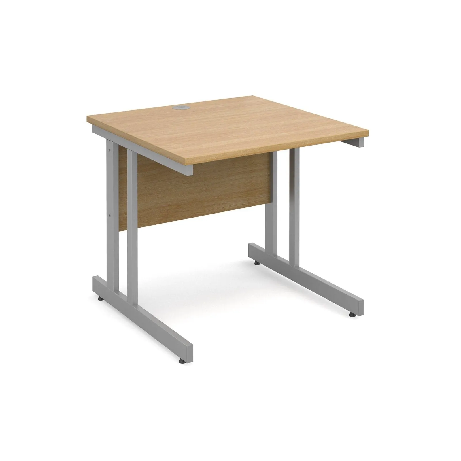 Momento cantilever leg straight desk 800 deep