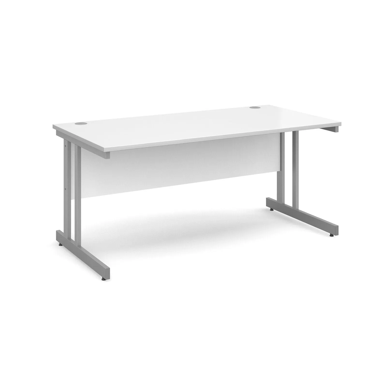 Momento cantilever leg straight desk 800 deep