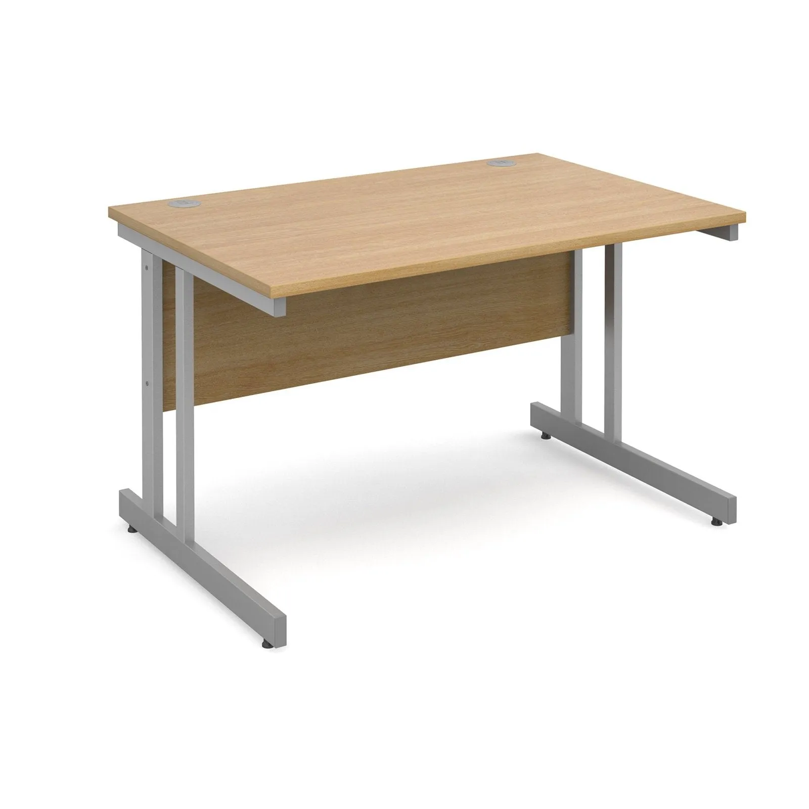 Momento cantilever leg straight desk 800 deep