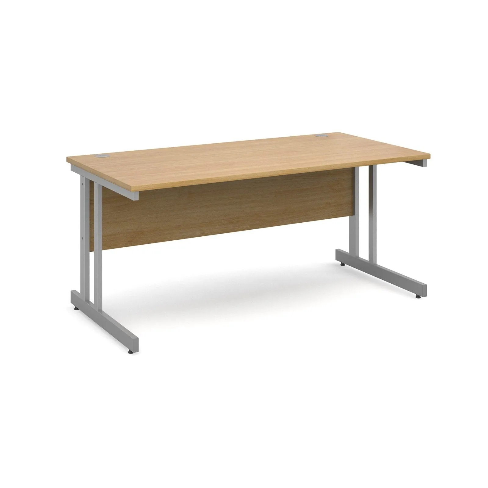 Momento cantilever leg straight desk 800 deep