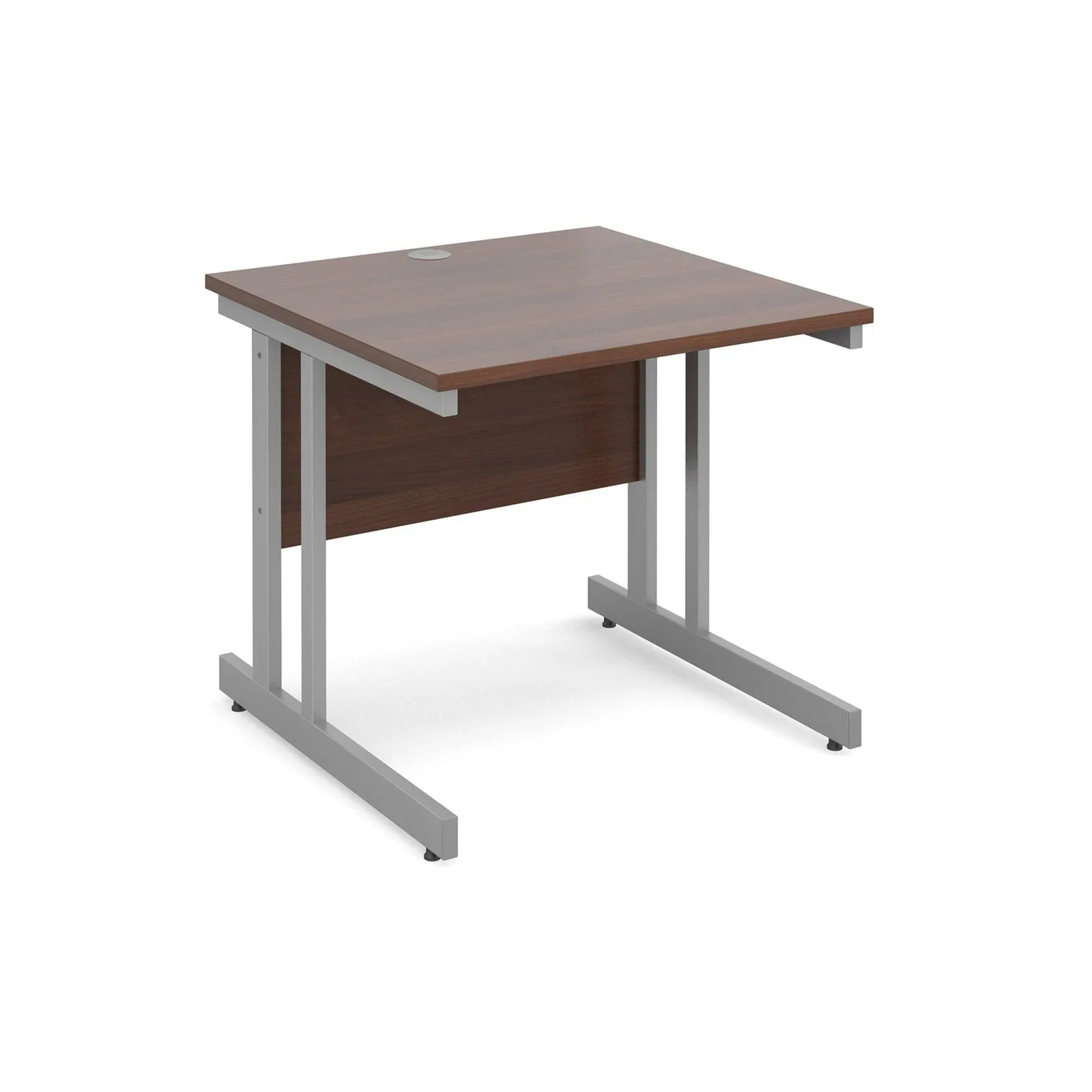 Momento cantilever leg straight desk 800 deep