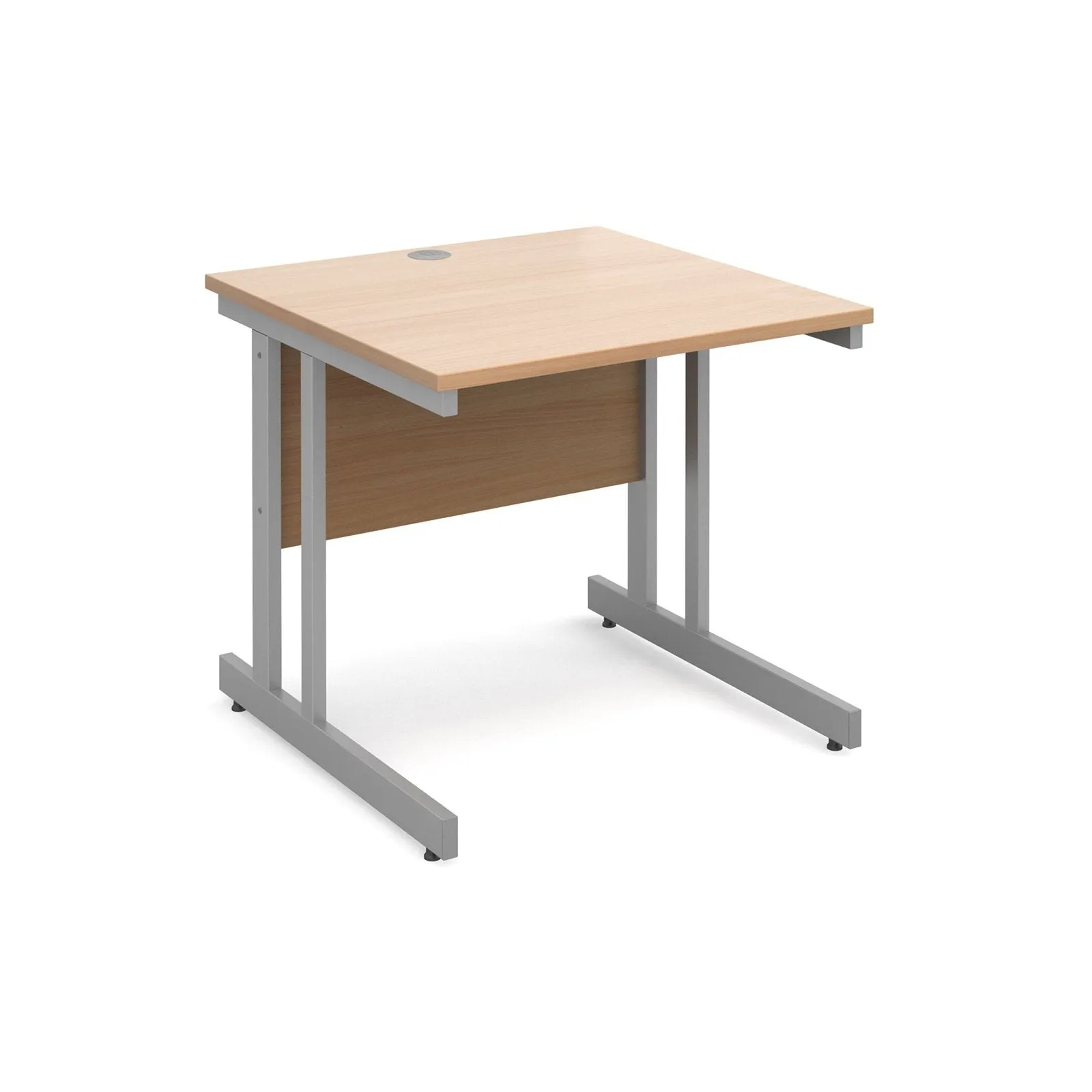 Momento cantilever leg straight desk 800 deep