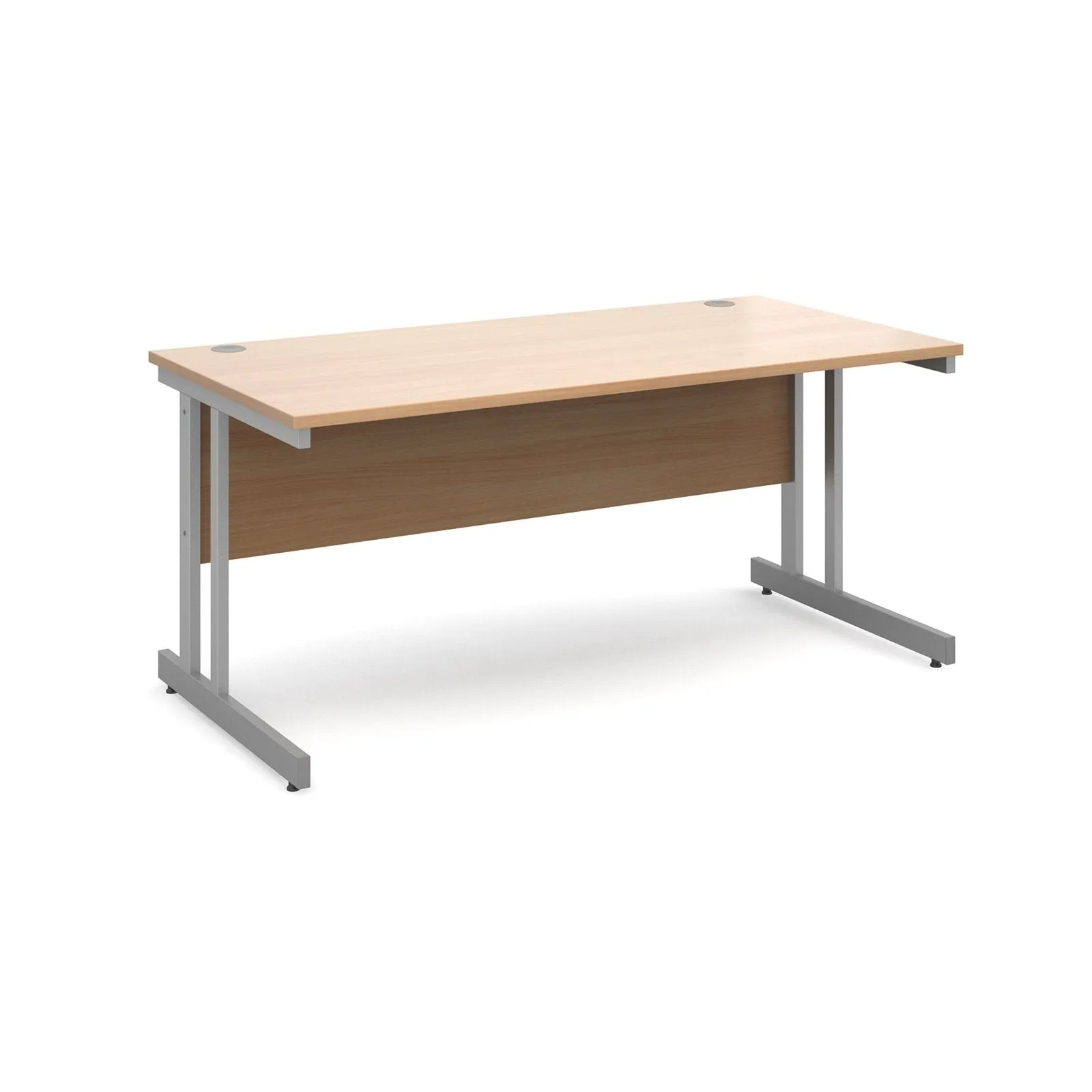 Momento cantilever leg straight desk 800 deep