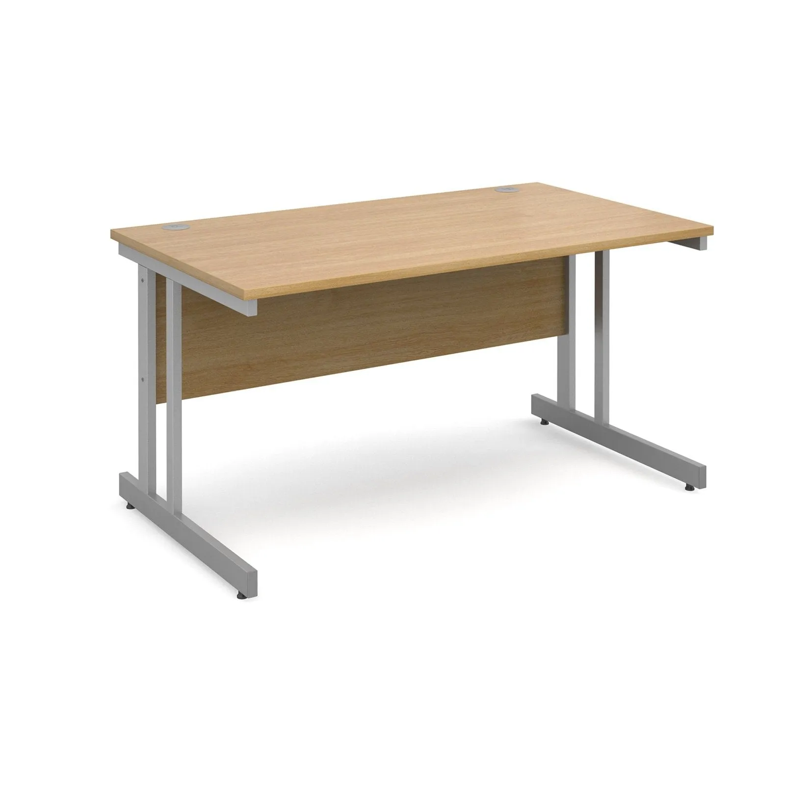 Momento cantilever leg straight desk 800 deep