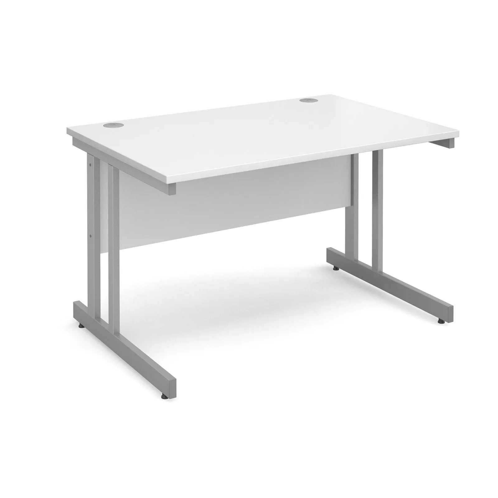 Momento cantilever leg straight desk 800 deep