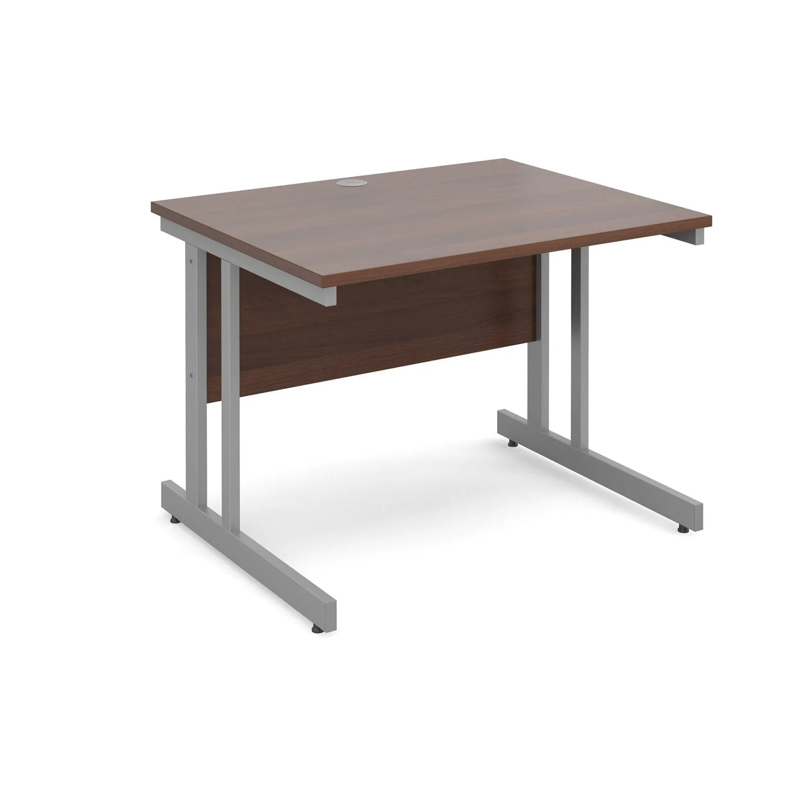 Momento cantilever leg straight desk 800 deep