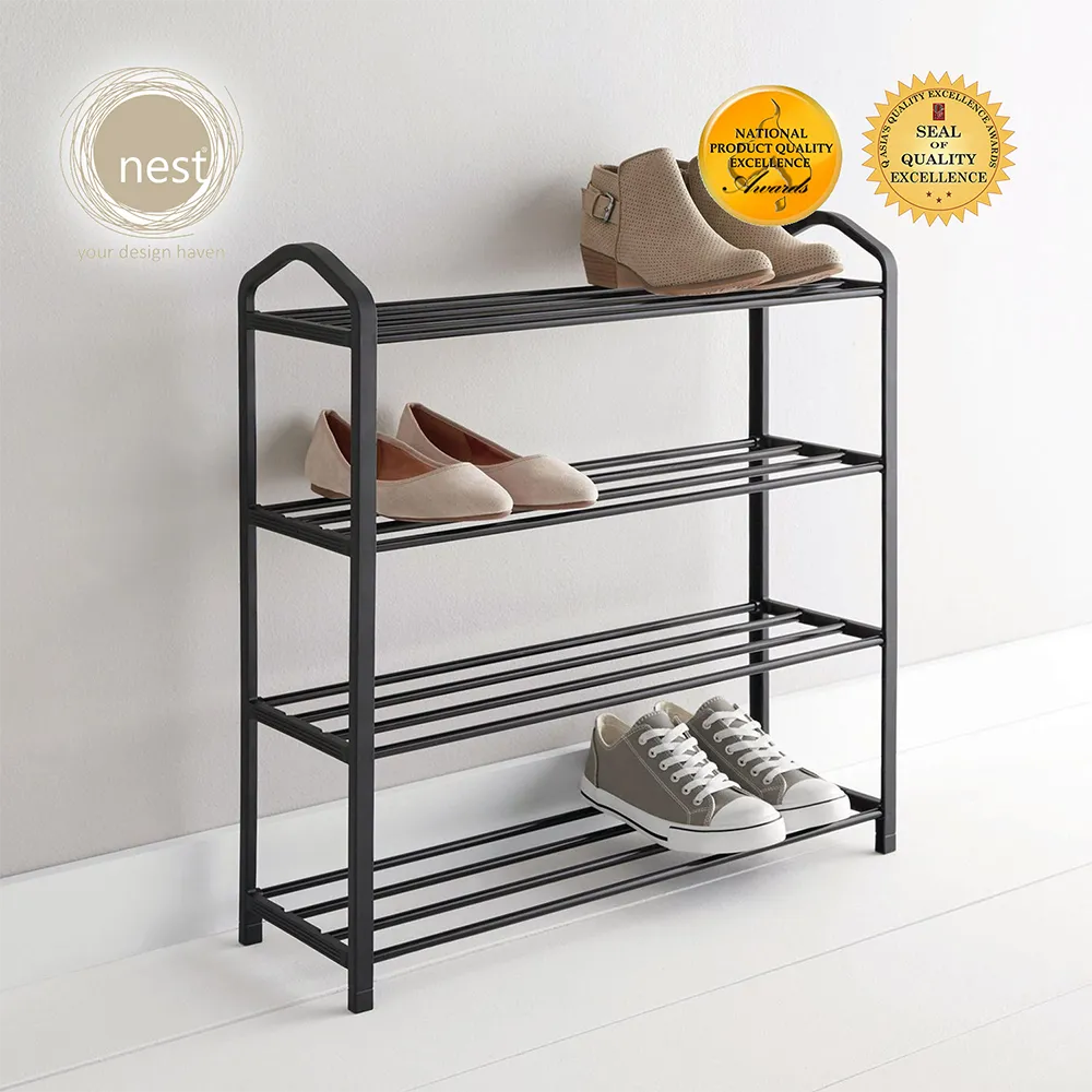 NEST DESIGN LAB Premium 4L Shoe Rack