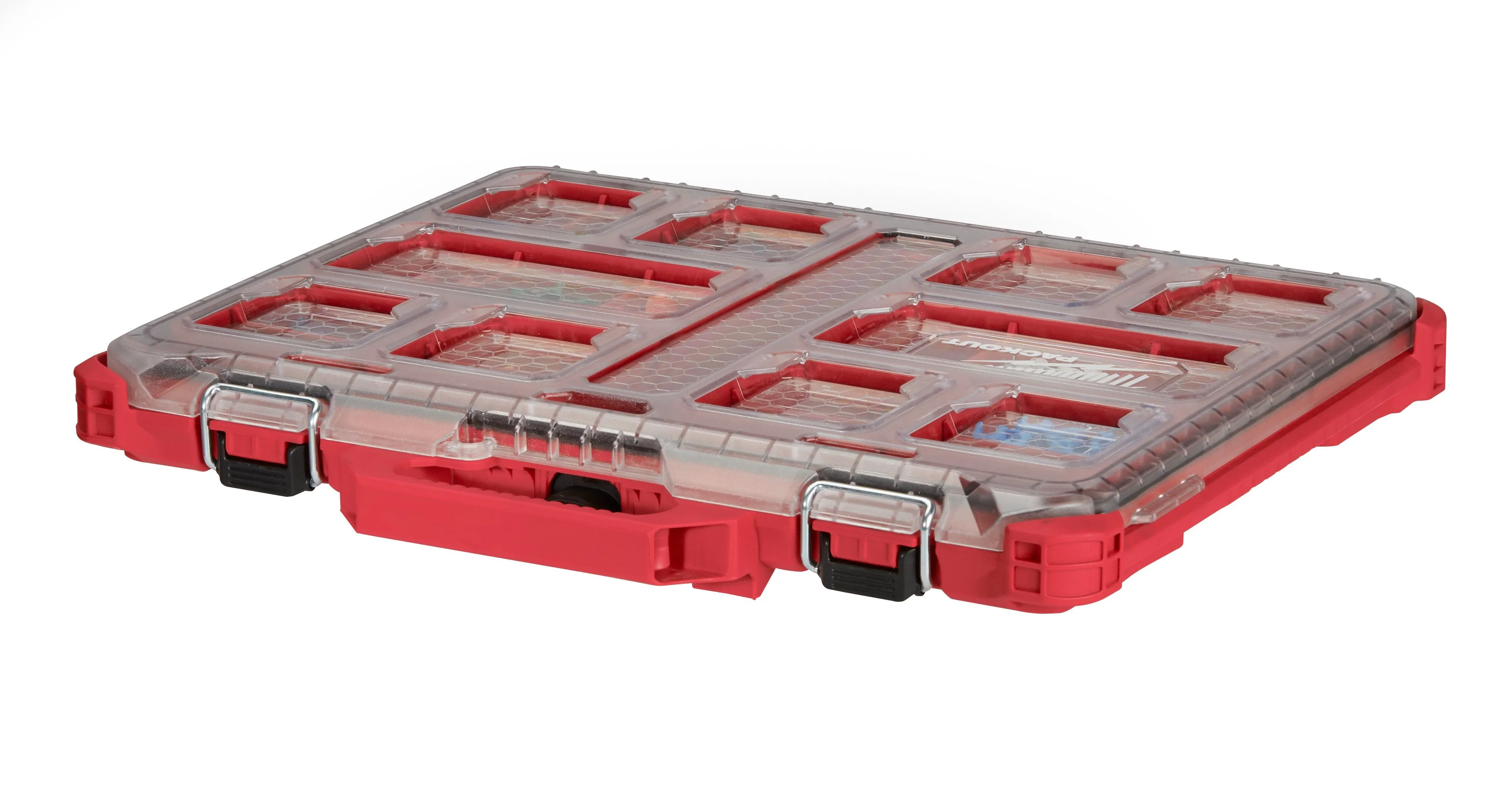 Organizer - Milwaukee PACKOUT™ 10-Compartment Low-Profile Small Parts Tool Organizer, 48-22-8431