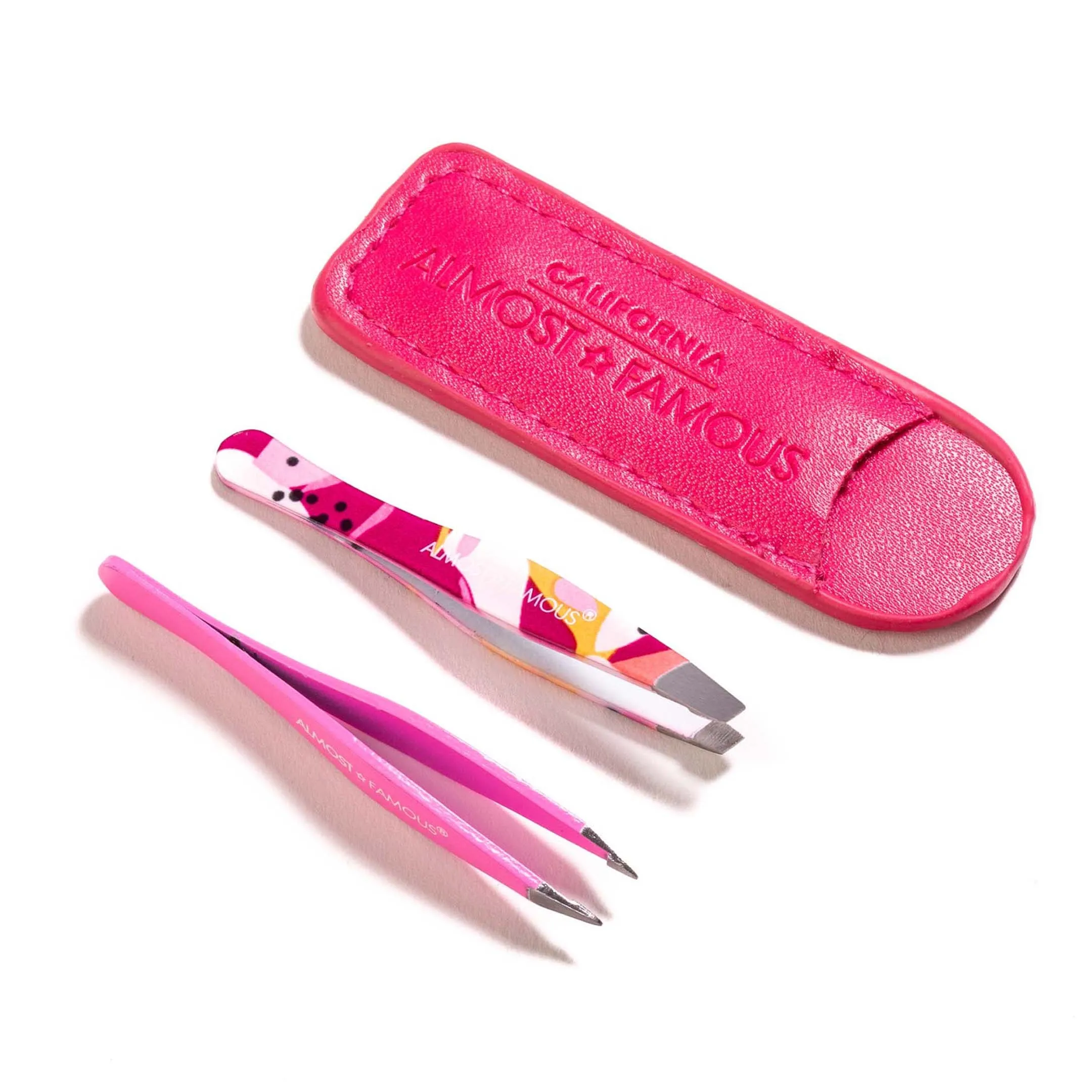 Precision Tweezer Duo (with Genuine Leather Case)